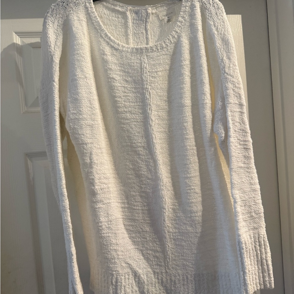 Caslon Cream Crew Neck Sweater